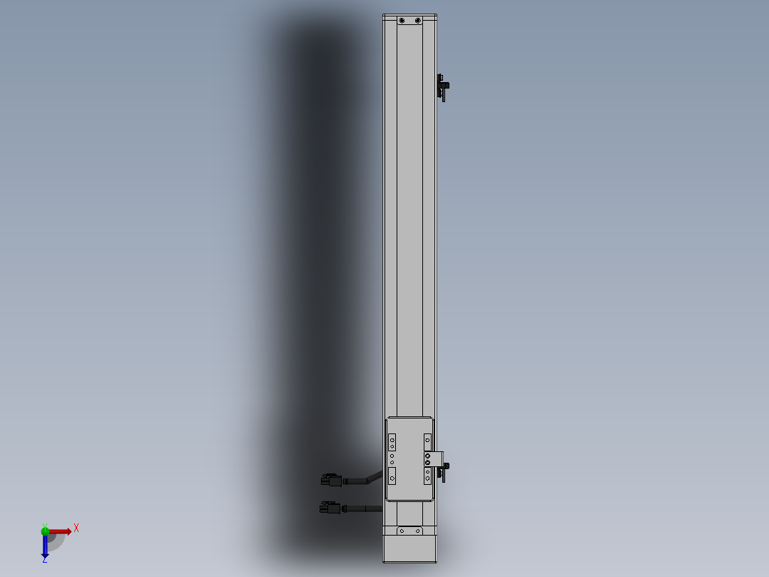 精密模组MY60-T10-450L-BM-P10-C4-C俯视图