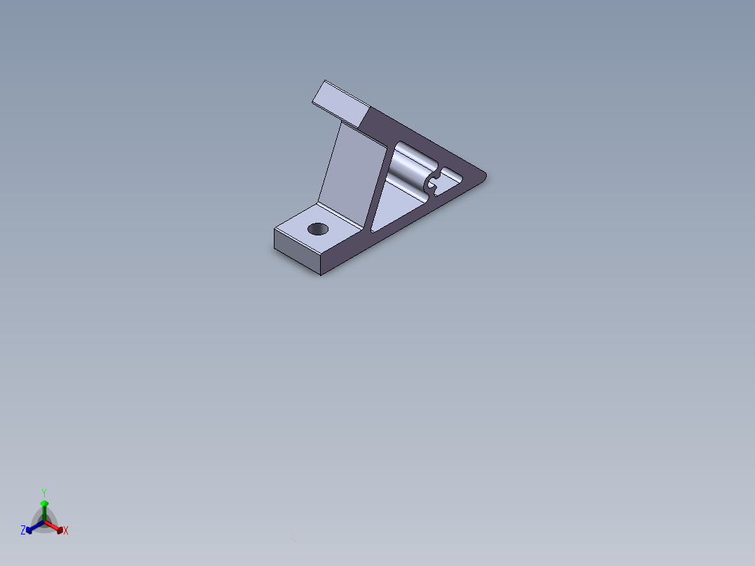 铝型材及其附件3.31.80.30.30.SLDPRT正等轴测图