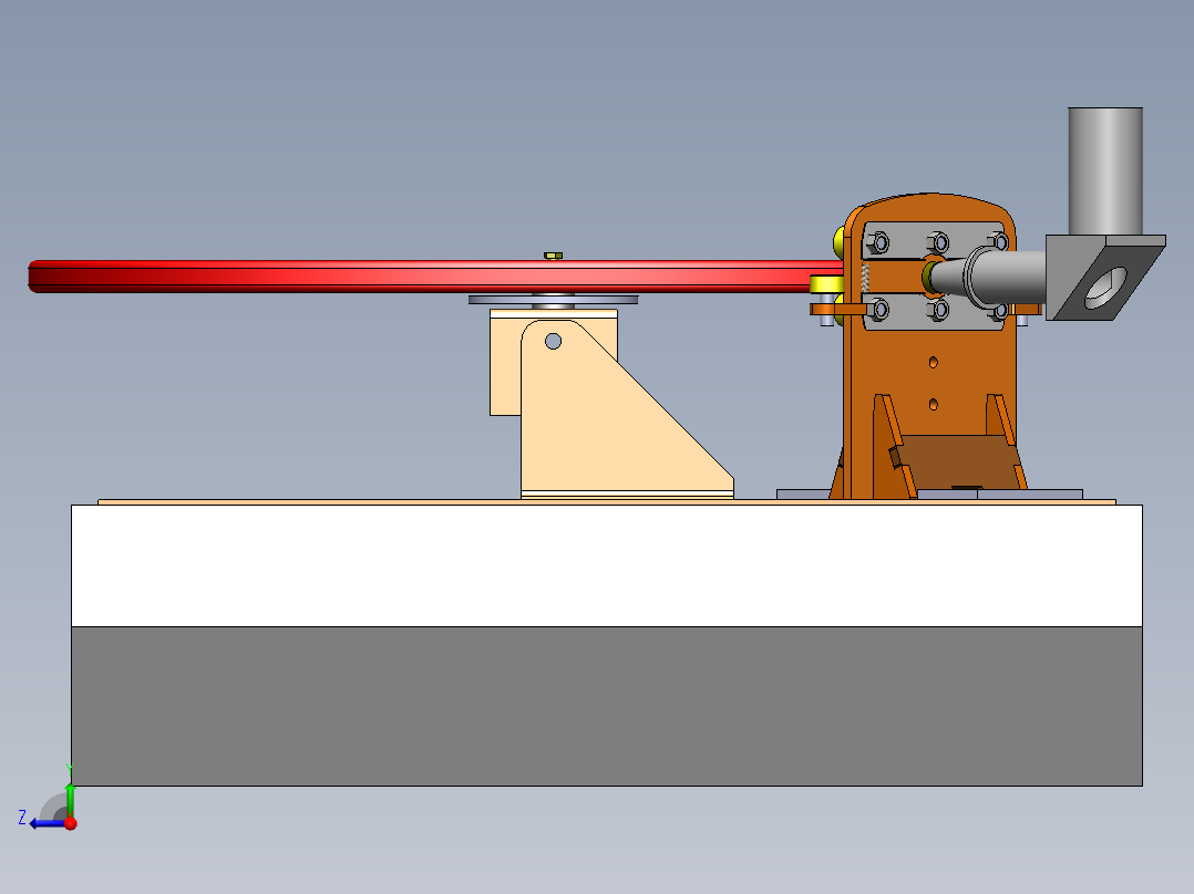 机械虹膜右视图