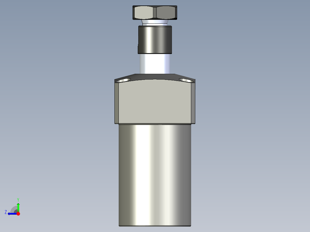 KOSMEKLHS0360-CR多系列多零件图纸模型右视图