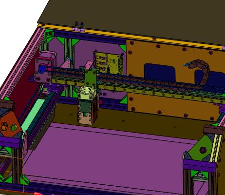 激光小型三轴grbl木工自动雕刻机