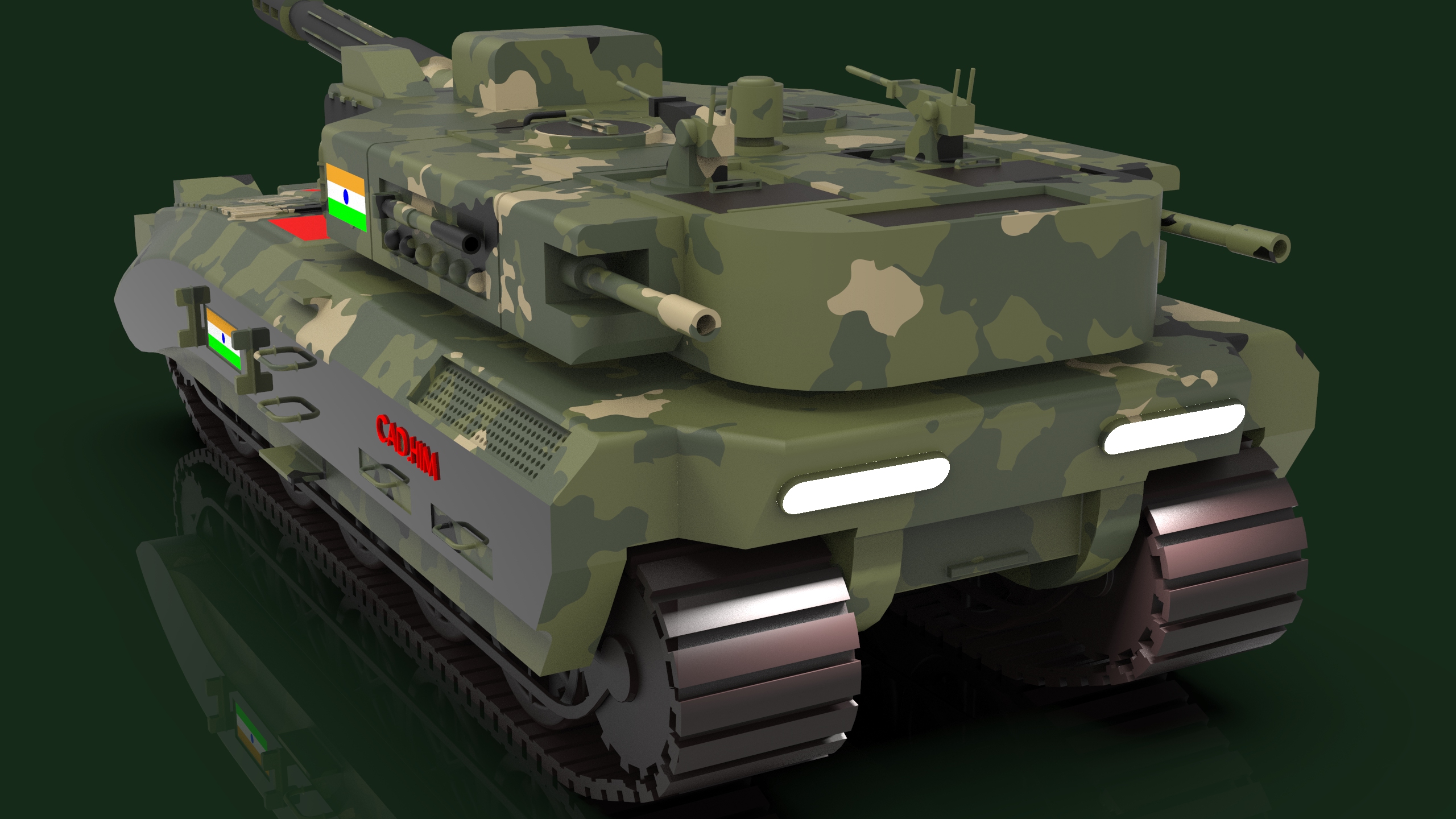 military-tank履带坦克模型