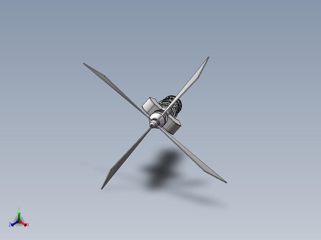 航空发动机齿轮减速器及传动装置设计 CAD图纸 和 说明书正等轴测图