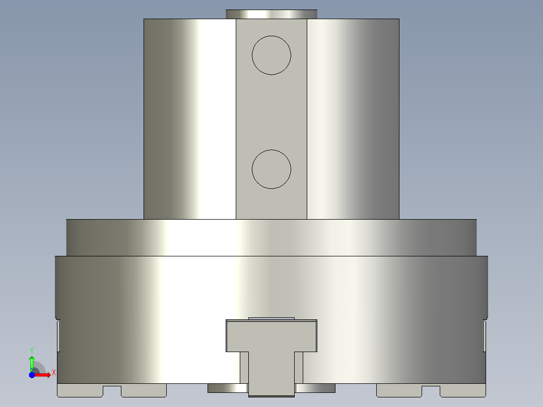 普通气爪PH02-40C前视图