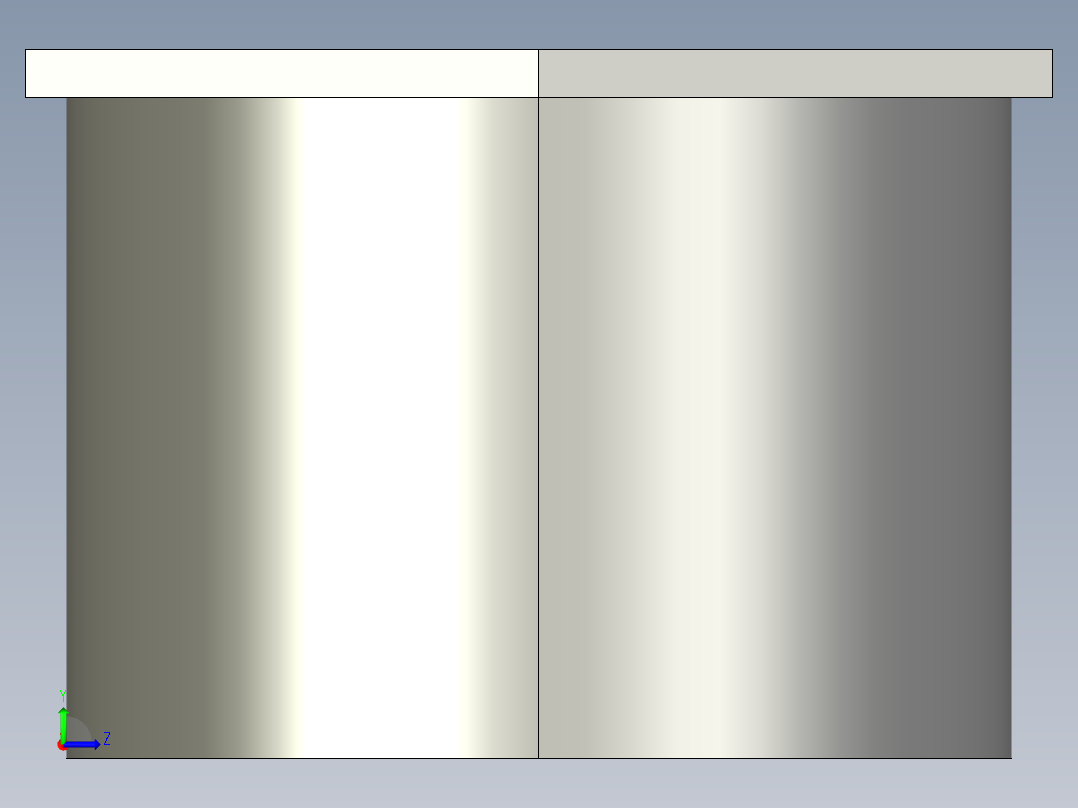 船舶管路系统SeaCor_ReducerBushing_SxSPIG_37J137247_2in x 0.5in左视图