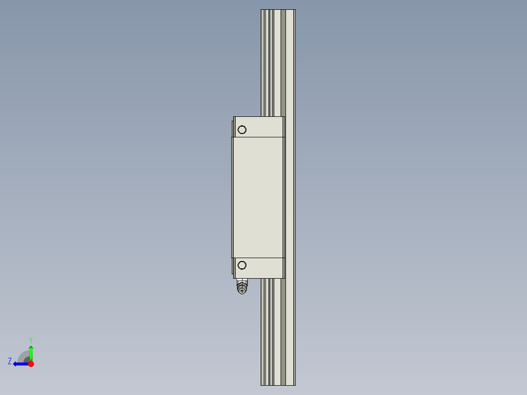 银泰PMI-SME35-SB.igs右视图