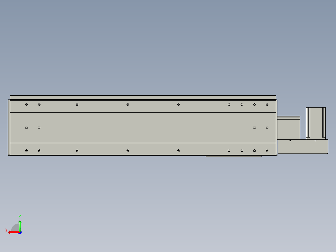 威洛博VBF22-S700-BL后视图