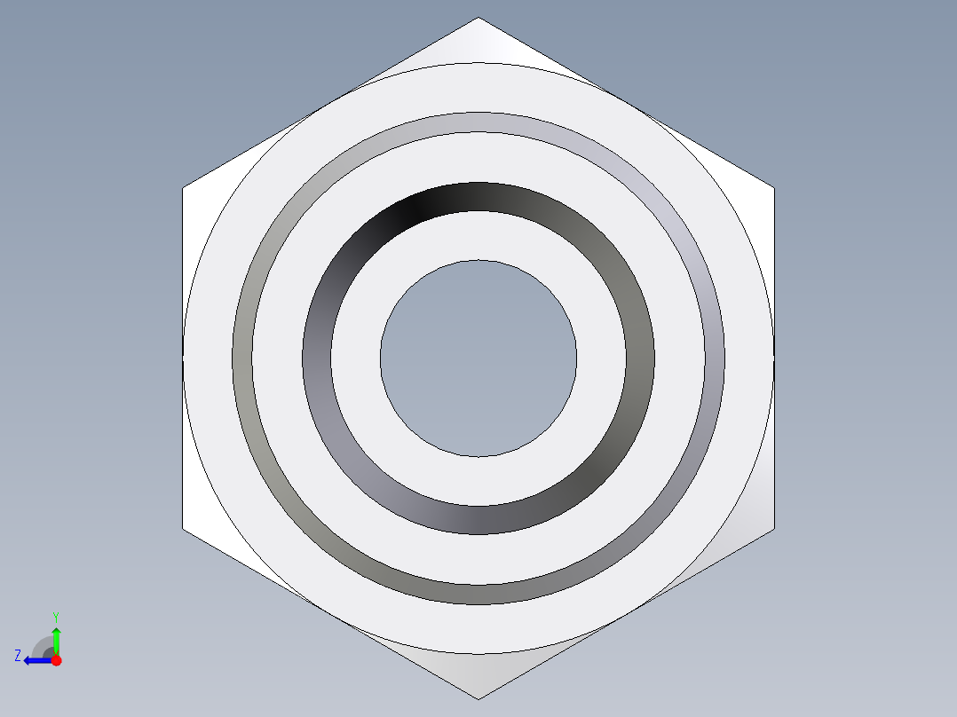 卡套式工业通用硬管接头EO_Swivel_connector_GAI12SR71X右视图