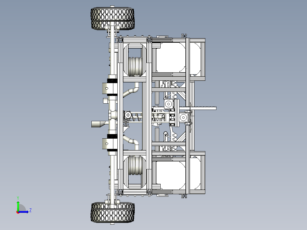 沙漠种植机器人step左视图
