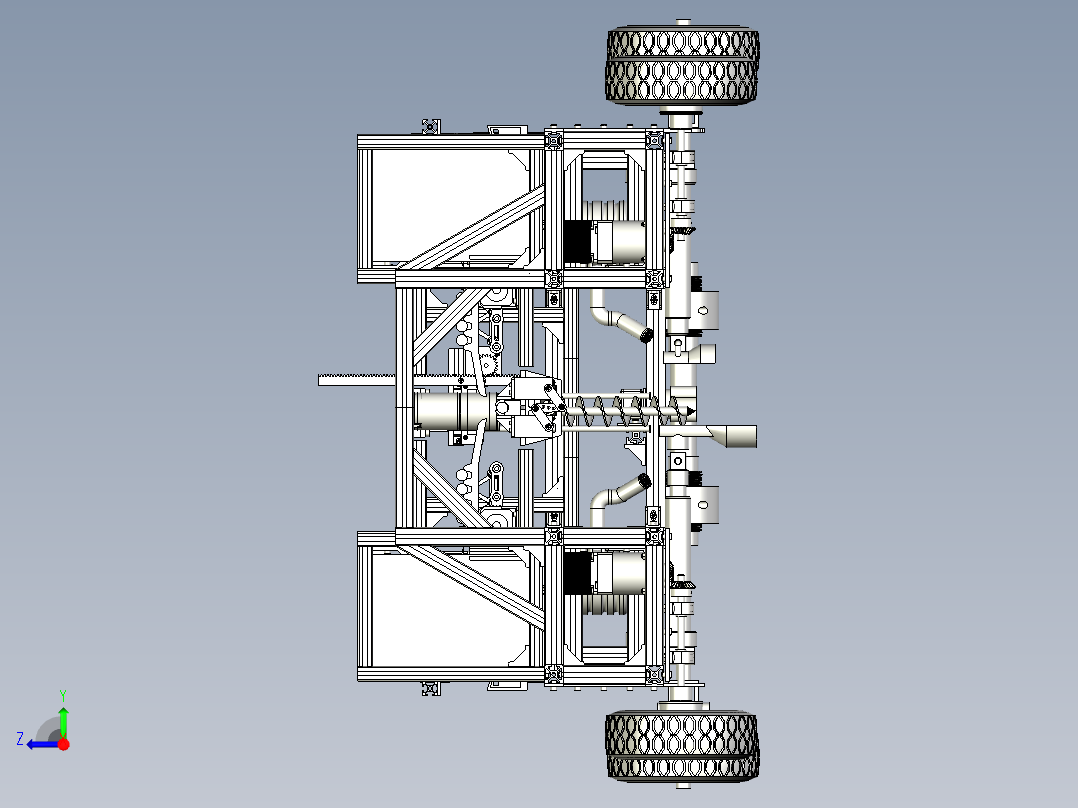 沙漠种植机器人step右视图