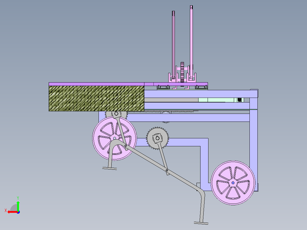 楼梯自动清洗机器人sw10可编辑后视图