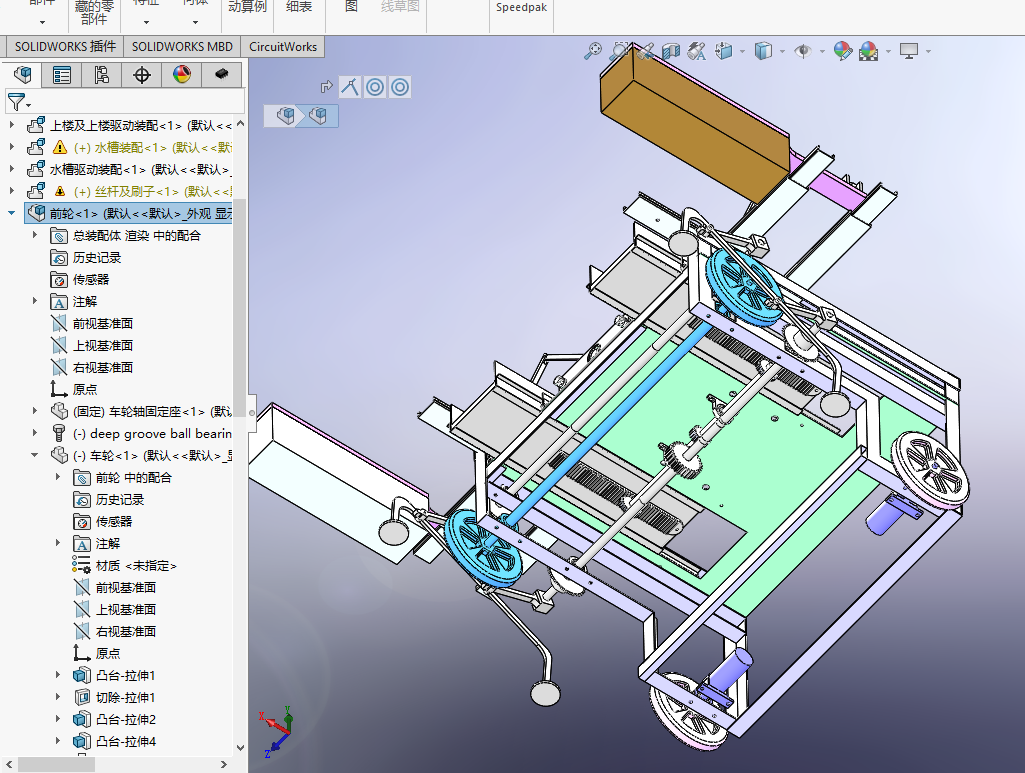 楼梯自动清洗机器人sw10可编辑