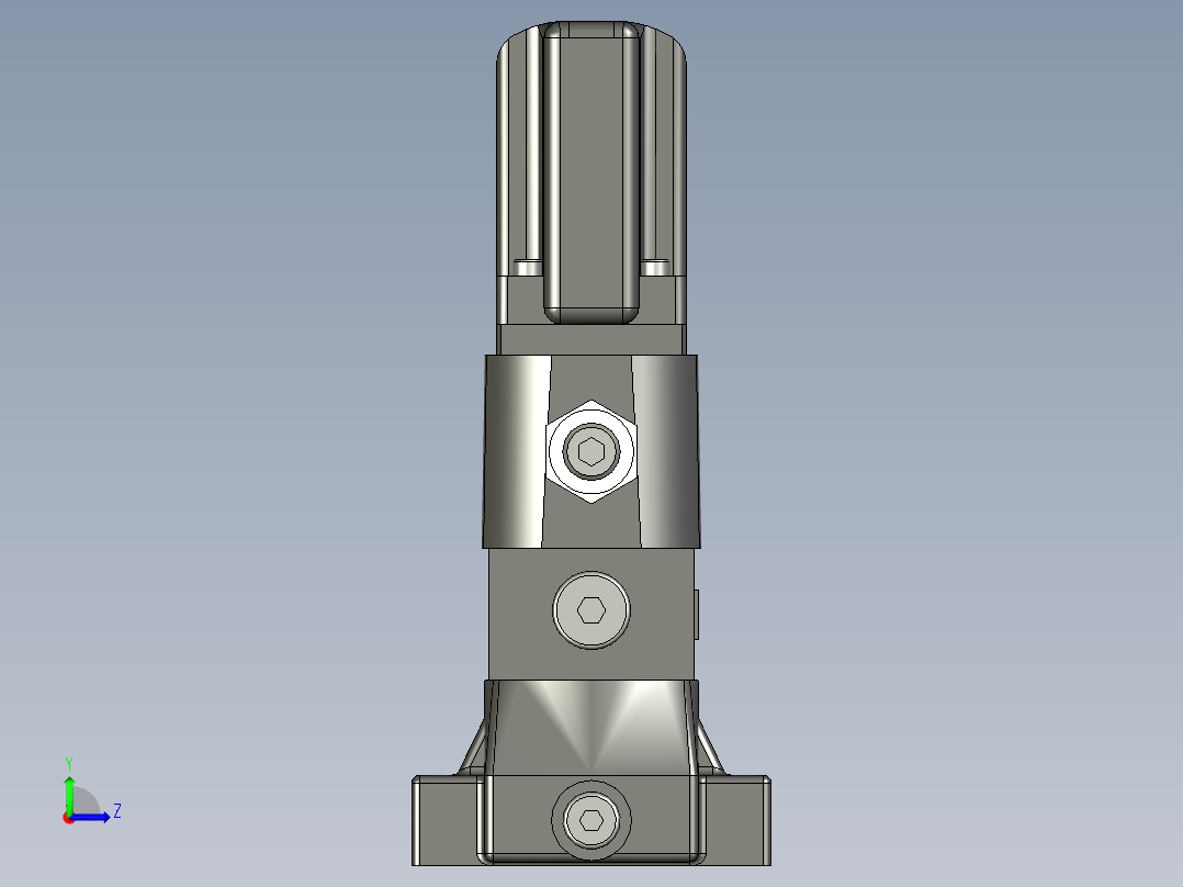 压力控制阀-安全阀系列图纸左视图