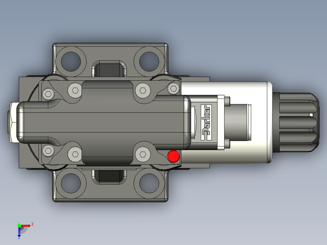 压力控制阀-安全阀系列图纸俯视图