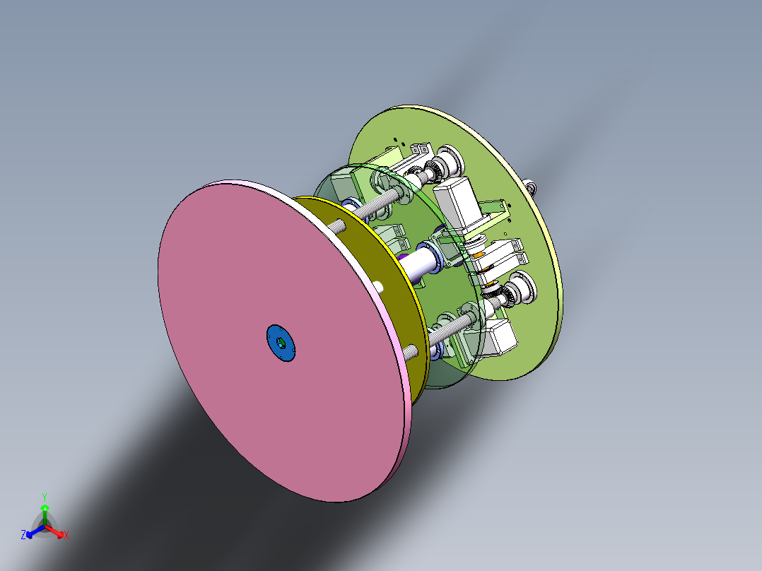 Q184-多功能维修工作台设计【三维SolidWorks】正等轴测图