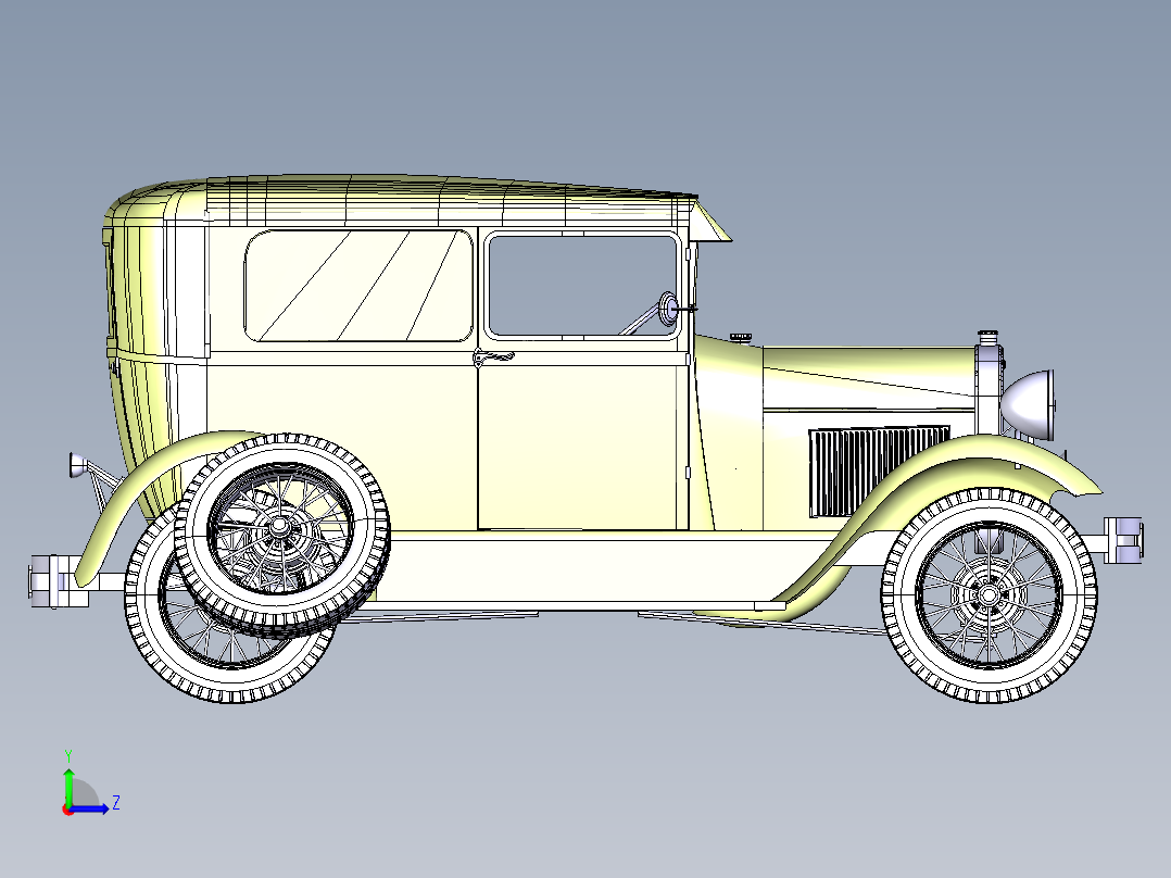 汽车3 (8)左视图