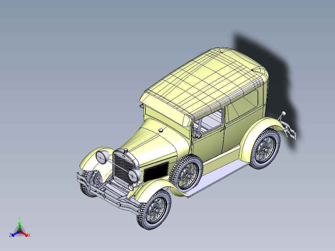 汽车3 (8)正等轴测图