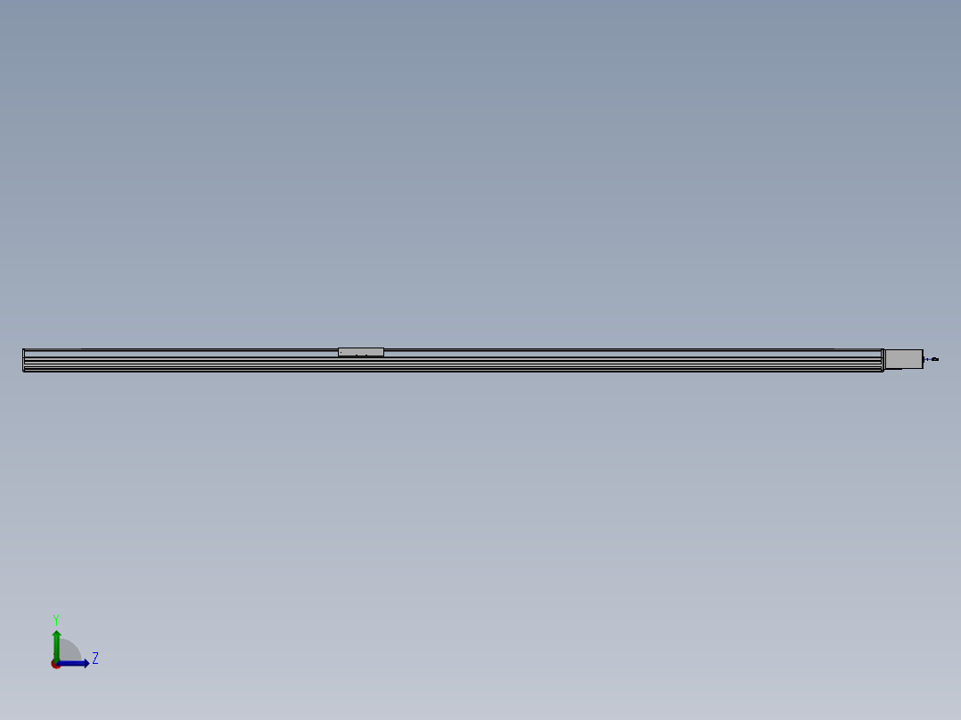 精密模组MT220-L150-4000-L-M75-C4左视图