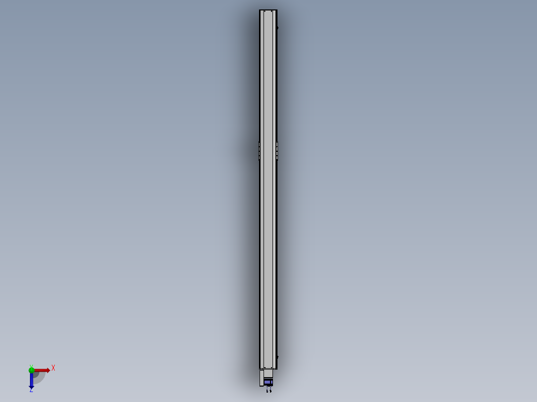 精密模组MT220-L150-4000-L-M75-C4俯视图