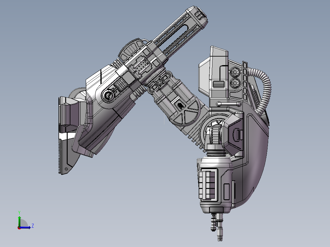 机械战警左视图