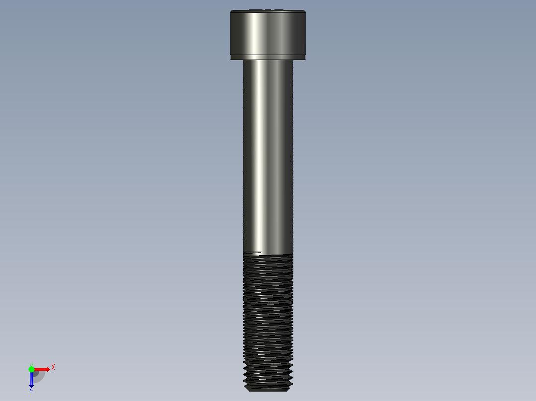 内六角螺丝-M18俯视图