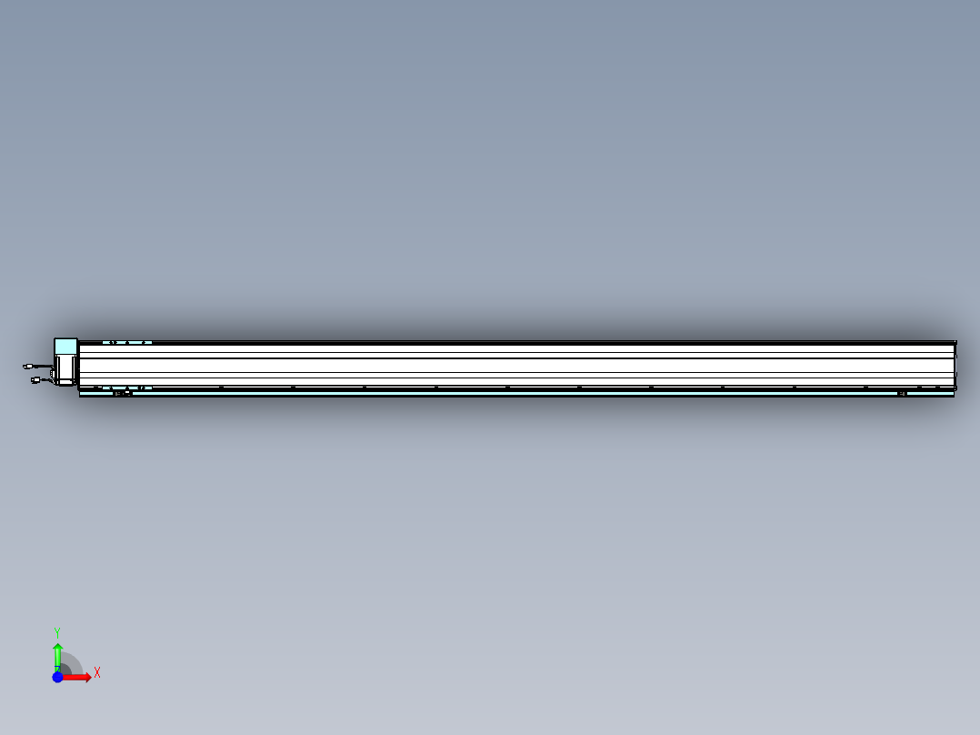 威洛博VBF同步带传动一般环境VBF14-L45-S2150-BRU-ZP40-C3前视图