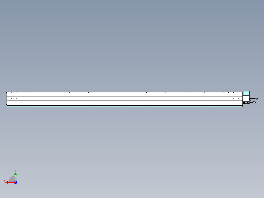 威洛博VBF同步带传动一般环境VBF14-L45-S2150-BRU-ZP40-C3后视图
