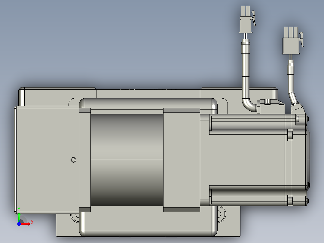 威洛博直线电机模组EB16-L208-S200-BR-ZP75-MS3-5K前视图