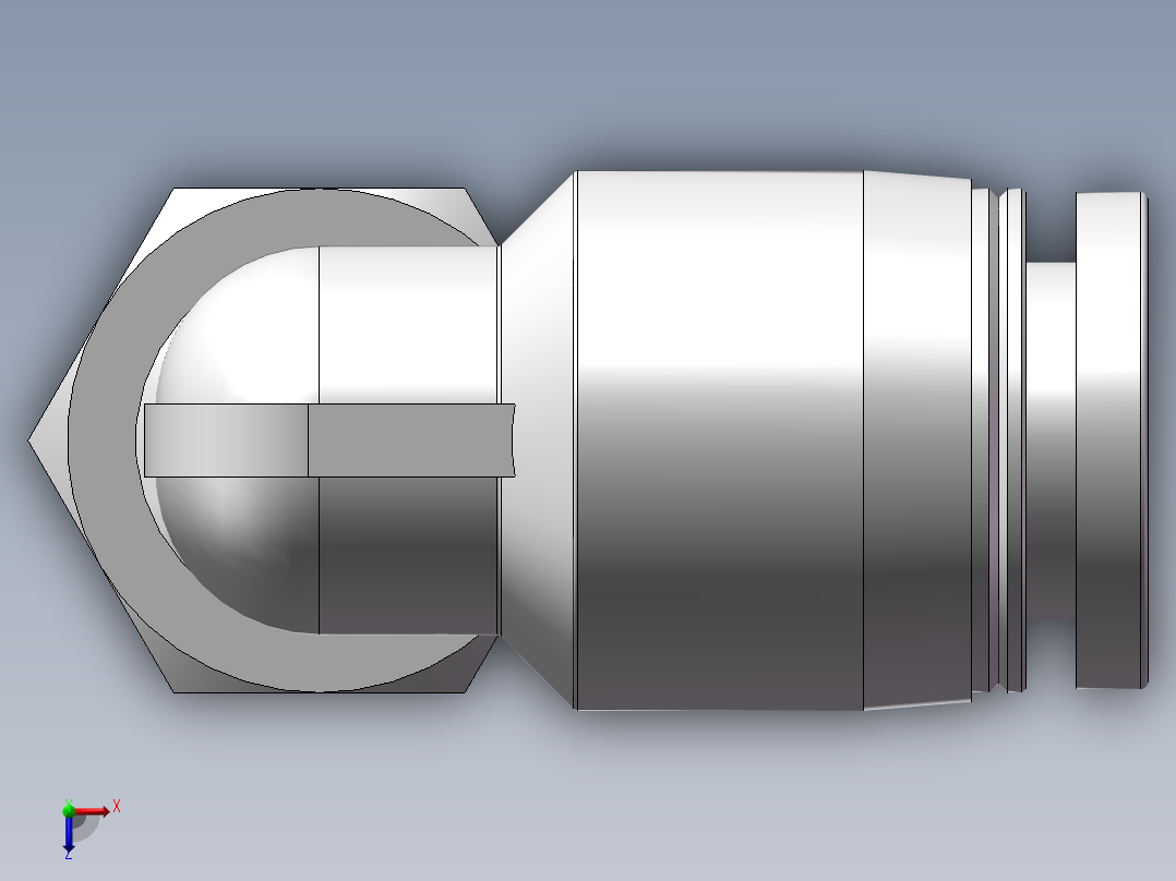 螺纹弯通APL8-G02(2分8厘)俯视图