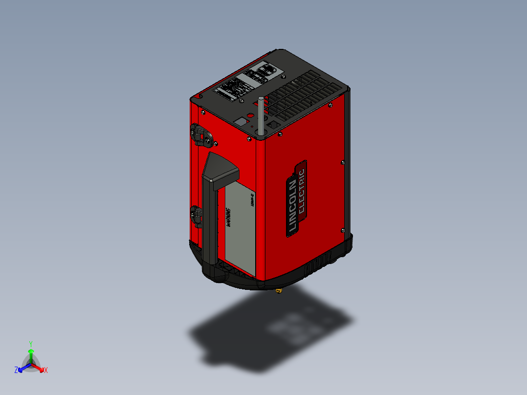 电源正等轴测图