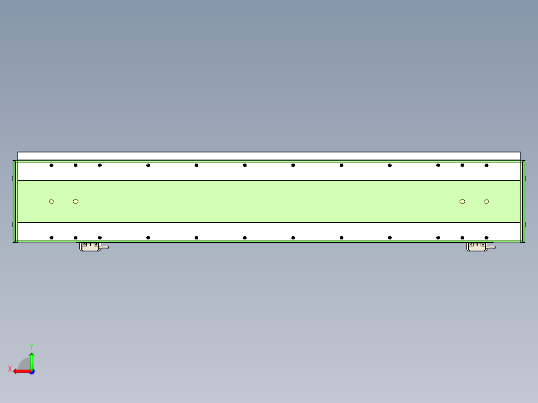 威洛博LC系列3d模型模组2LC17E2Y-S550后视图