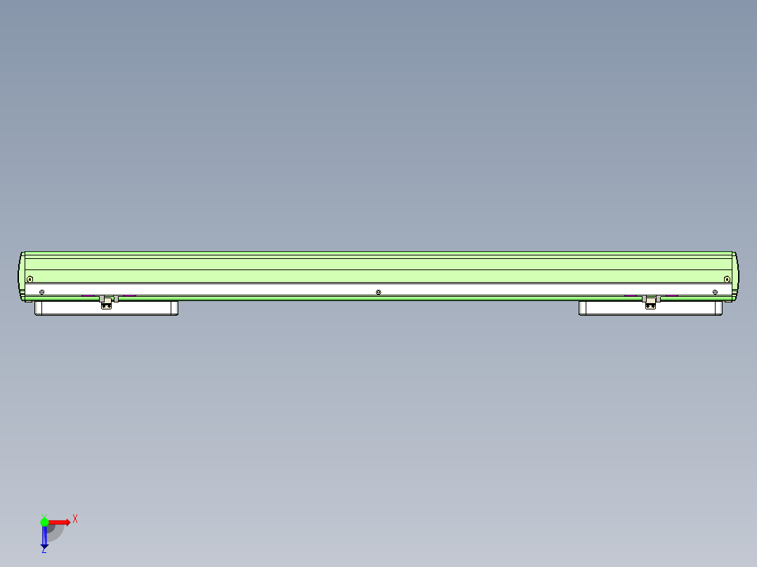 威洛博LC系列3d模型模组2LC17E2Y-S550俯视图