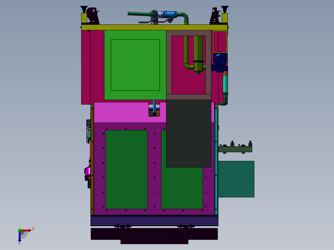 油箱密封试验机sw20俯视图