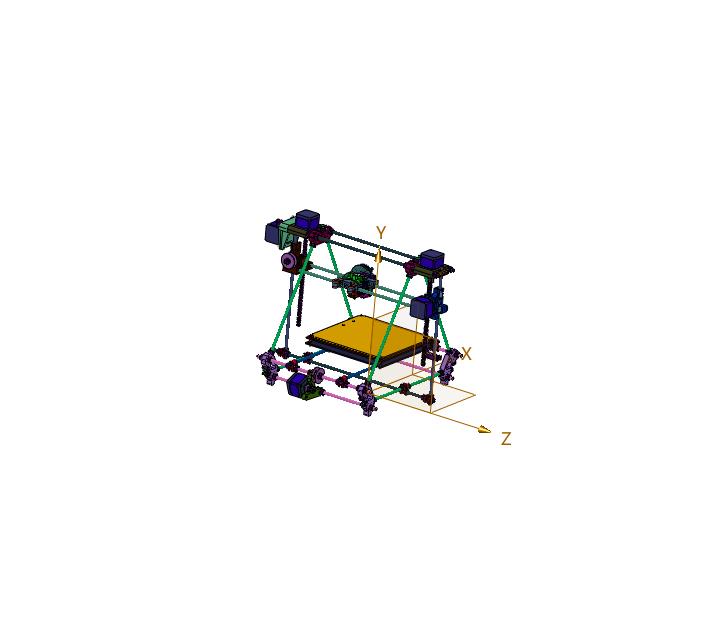 开源项目的3D打印机