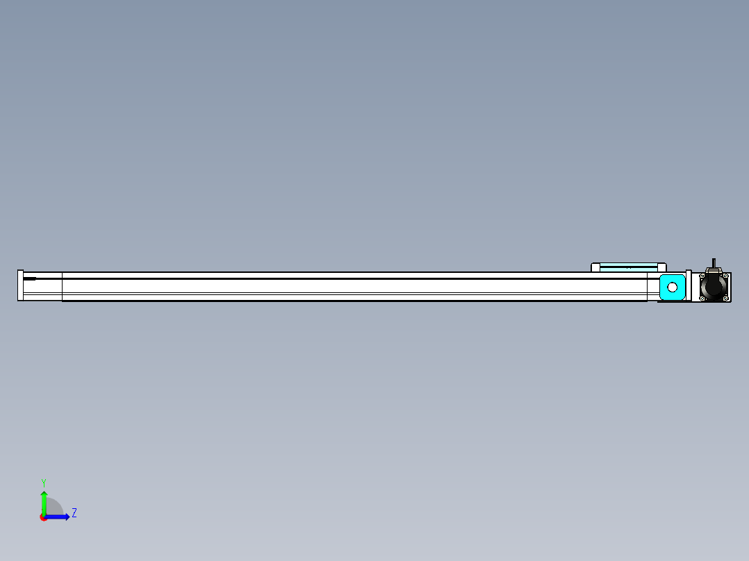 欧规系列-LB6A-L65-S1200-BL-ZP40-C3左视图