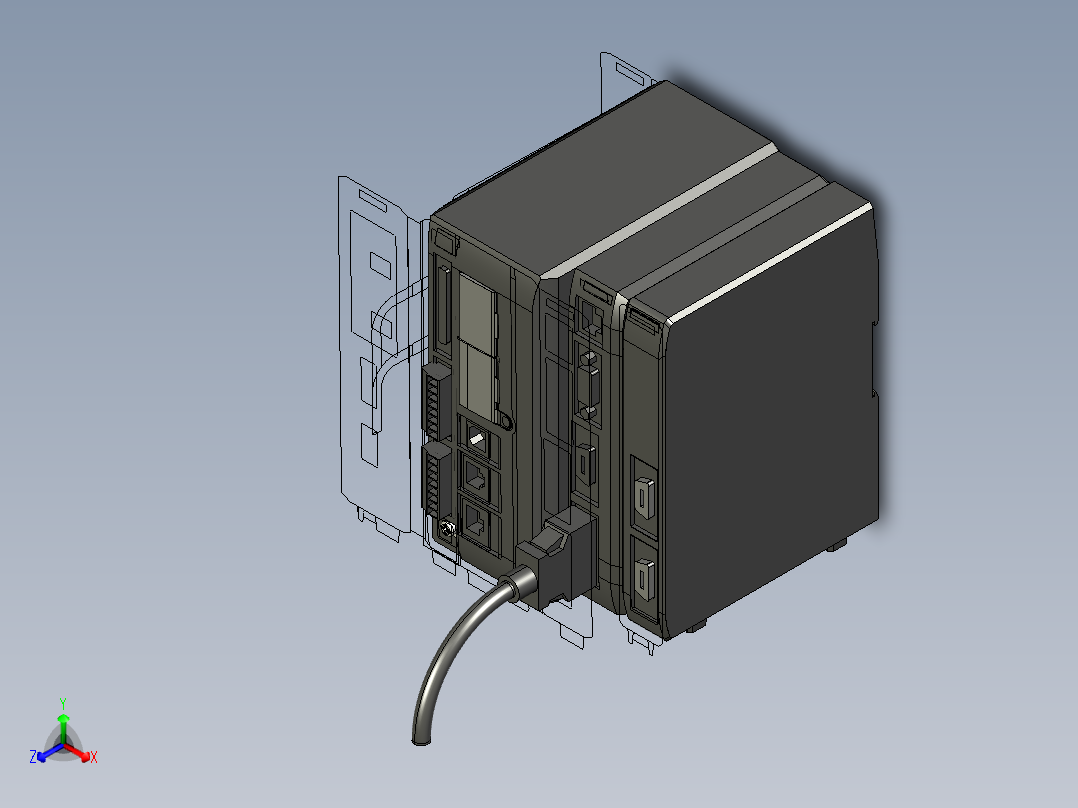 基恩士CV-5001_5501_5701+CV-E500_kc图纸模型