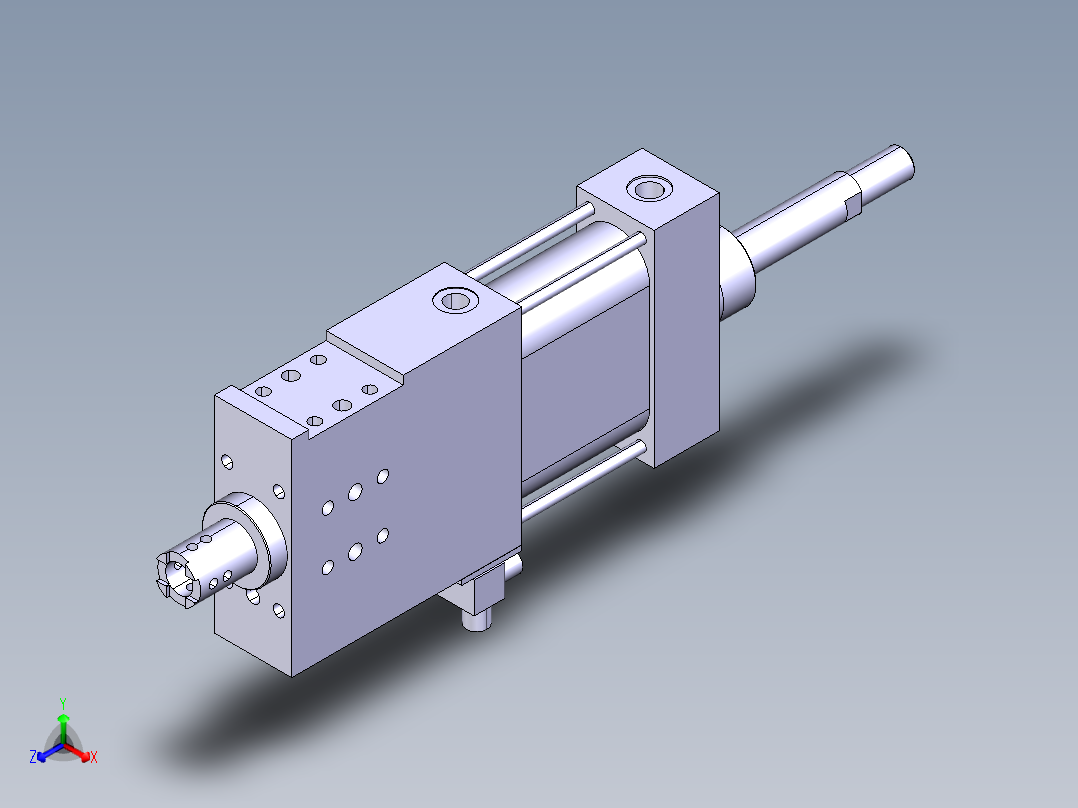 德克斯TUNKERS气缸数模SZK_63_1_Z_T12_TUENKERS