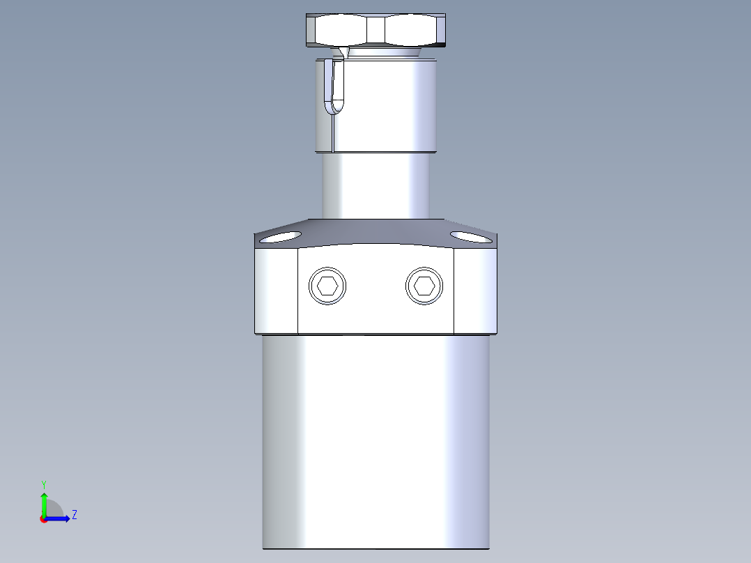 KOSMEKLHA0750-GL-Y45多系列多零件图纸模型左视图