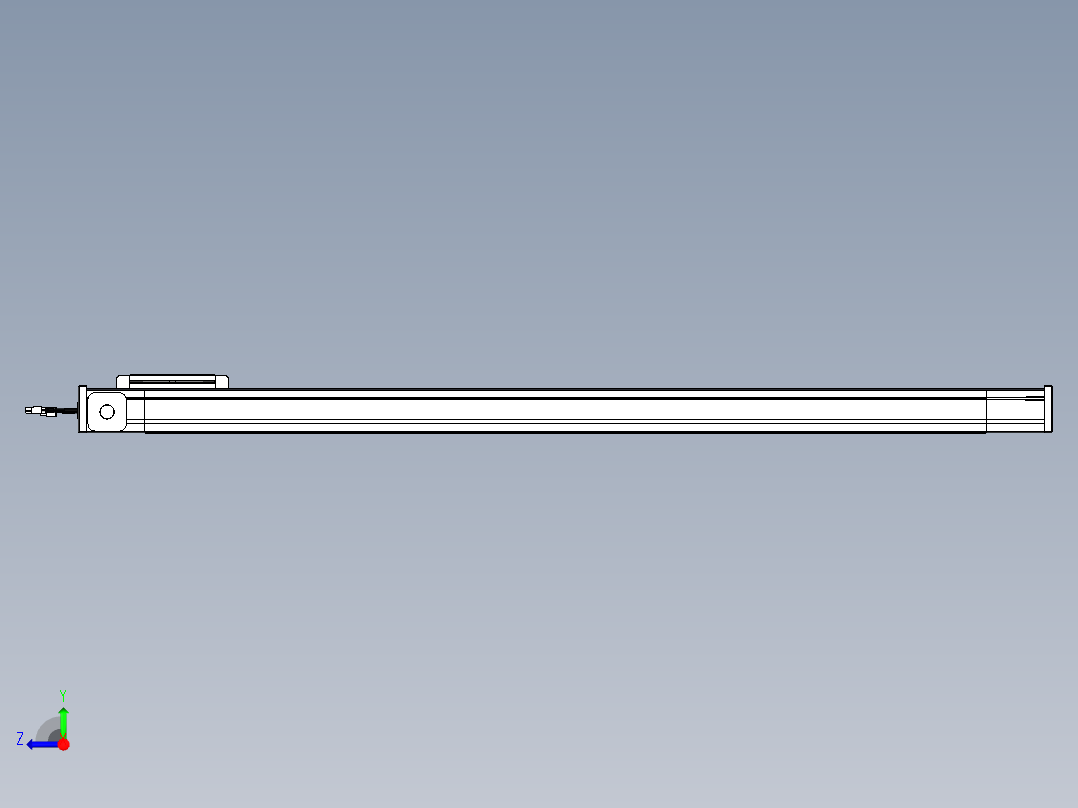 威洛博LB.GB同步带传动--欧规系列LB6A-L130-S1150-BR右视图