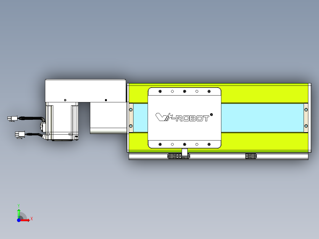 威洛博VBC同步带传动一无尘环境VBC17-L45-S150-BR-ZP75-C3前视图