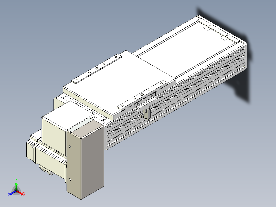 同步带全封闭直线模组TPA-HCB-14D-120-L150-RP-C-P40-N3