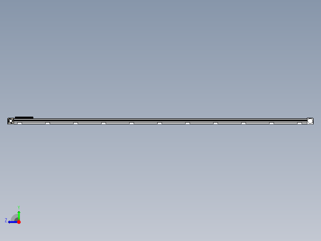 同步带滑台-欧规B8-L176-S3900-L-ZP40-D3-N5右视图