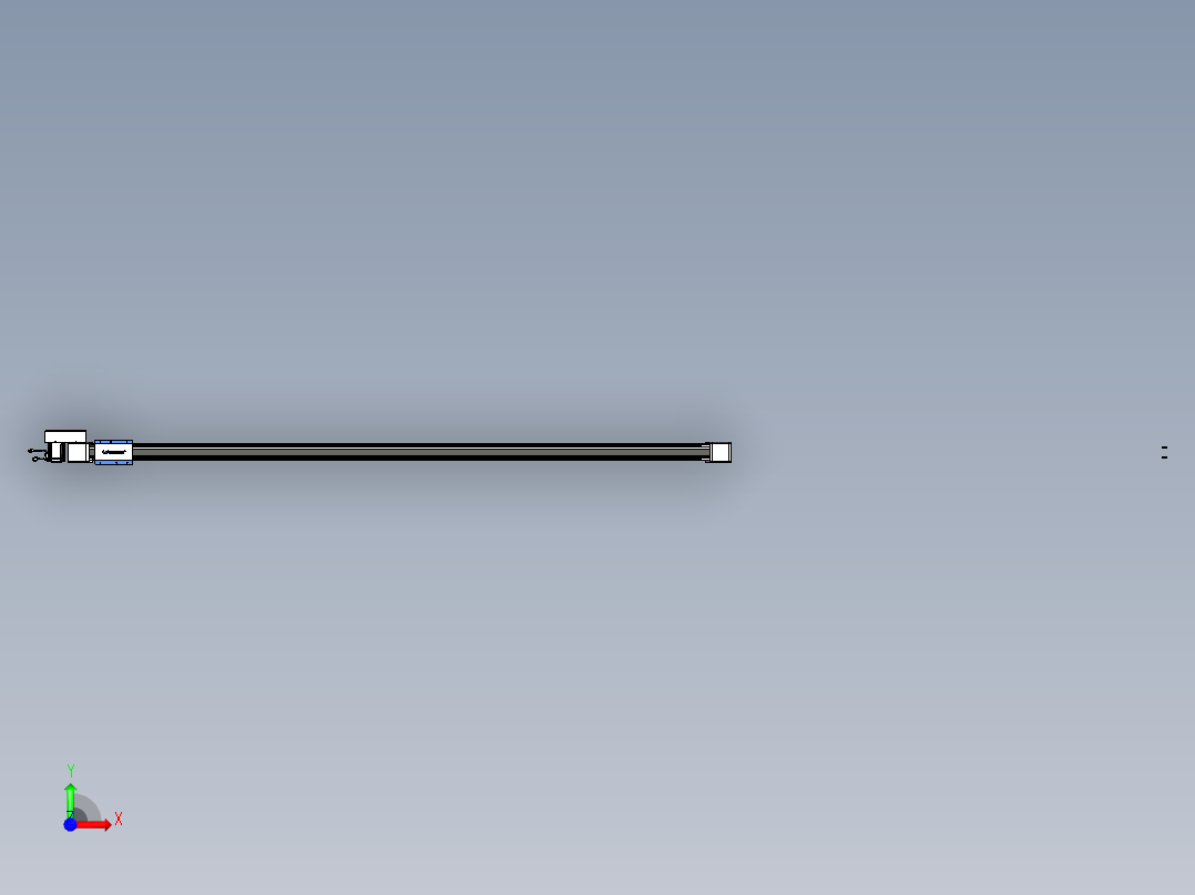 威洛博LB.GB同步带传动--欧规系列GB8-L96-S2750-BR-P75前视图