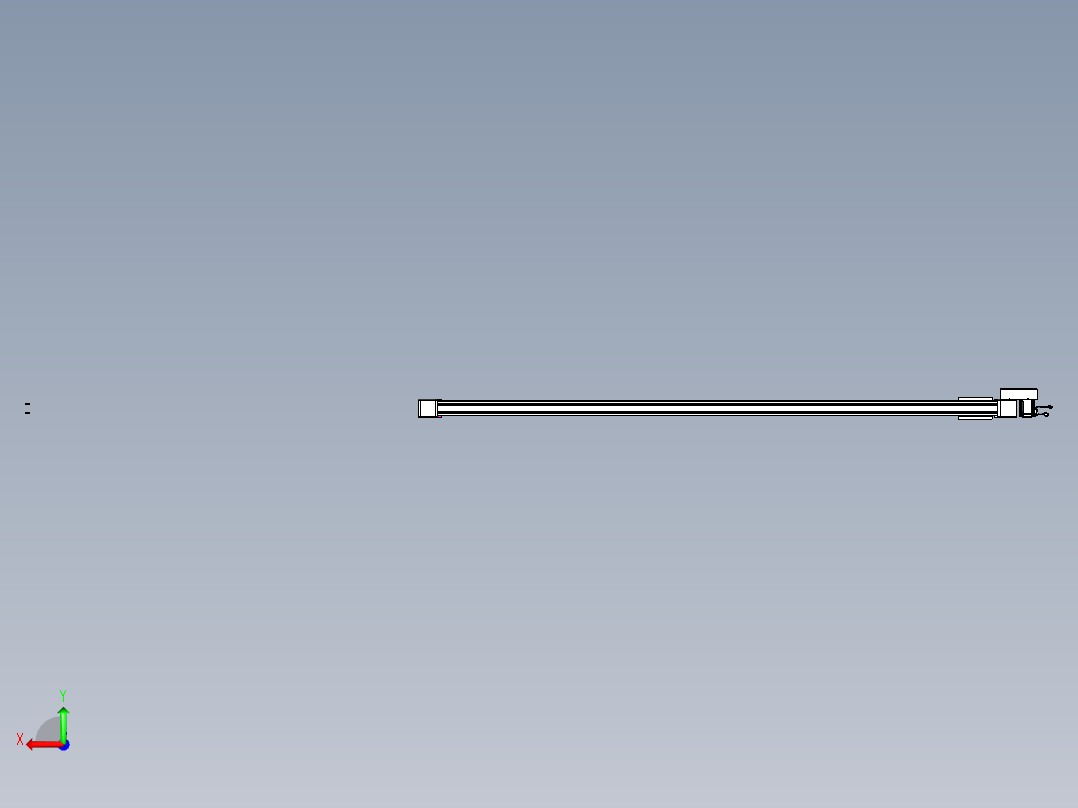 威洛博LB.GB同步带传动--欧规系列GB8-L96-S2750-BR-P75后视图