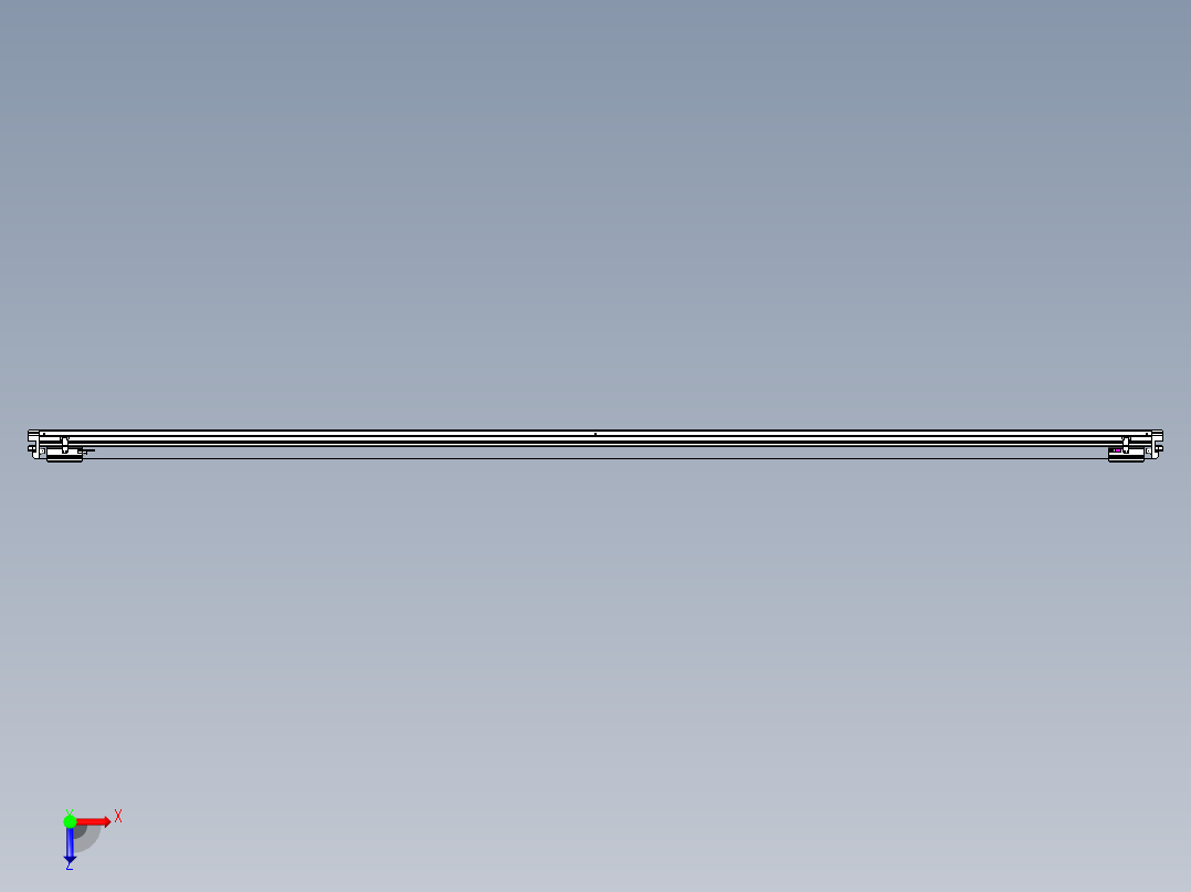 威洛博VL系列3d模型模组2VL22H1Y-S3200俯视图