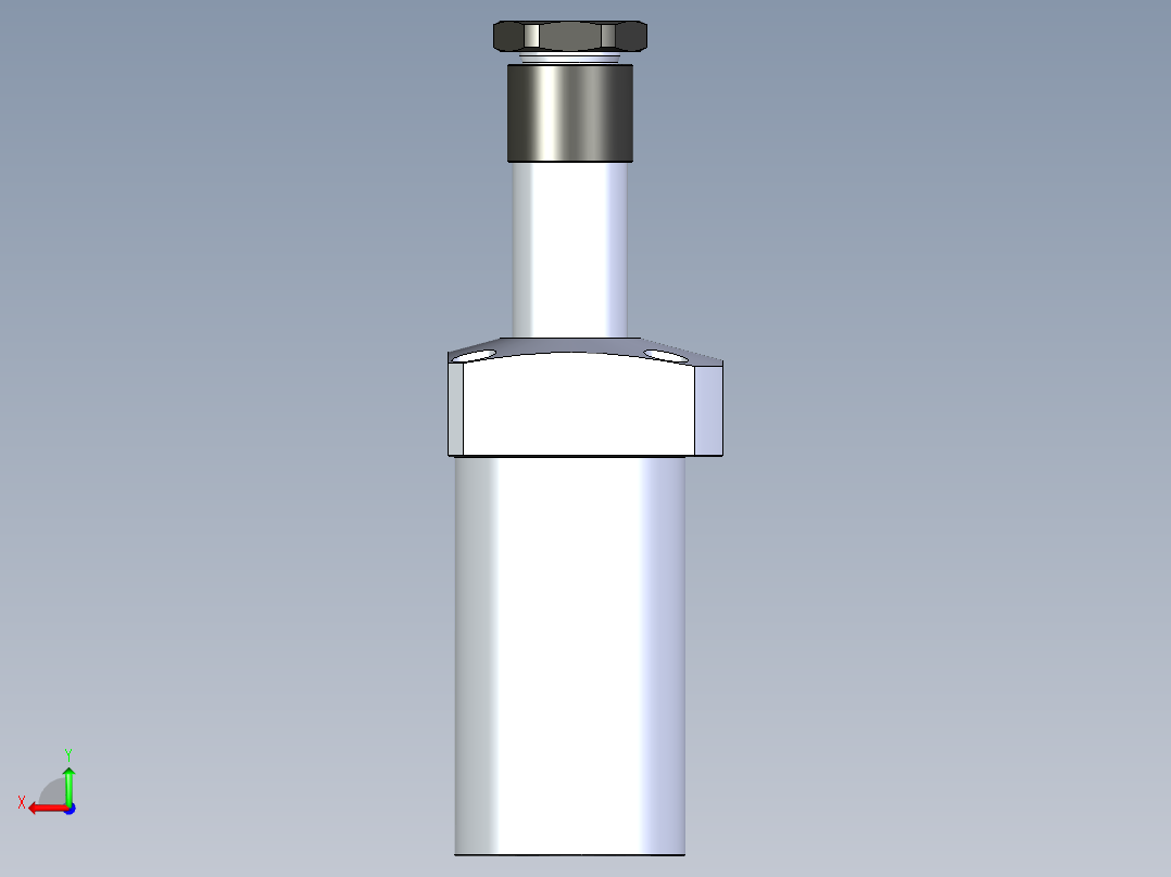KOSMEKLHA0900-SR-Q50_R01多系列多零件图纸模型后视图