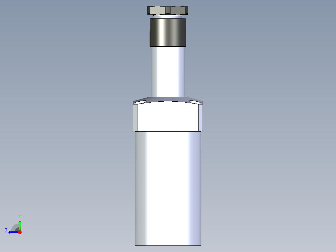 KOSMEKLHA0900-SR-Q50_R01多系列多零件图纸模型右视图