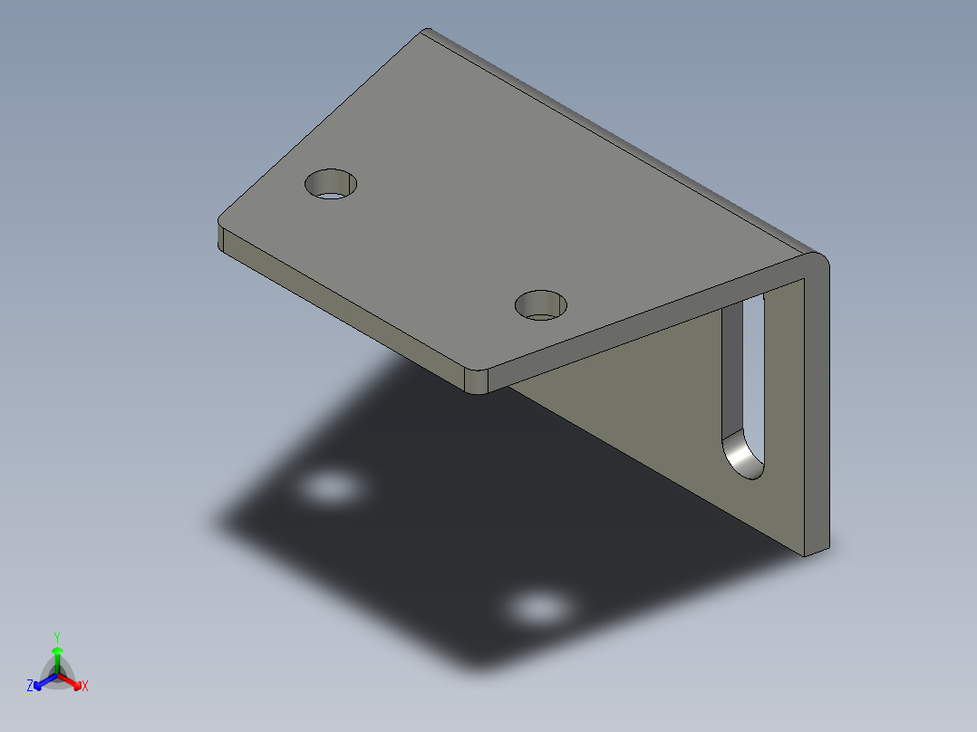 基恩士CV-R11bracket_kc图纸模型