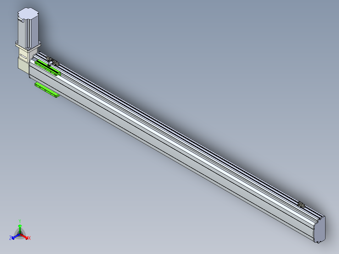 同步带滑台-半封闭B13-L90-S1600-R-Z86-D3