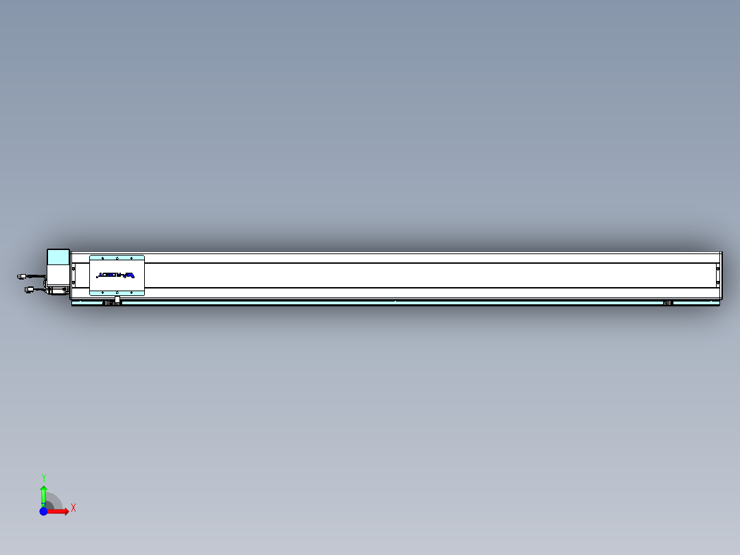 威洛博VBC同步带传动一无尘环境VBC14-L45-S1600-BRD-ZP40-C3前视图